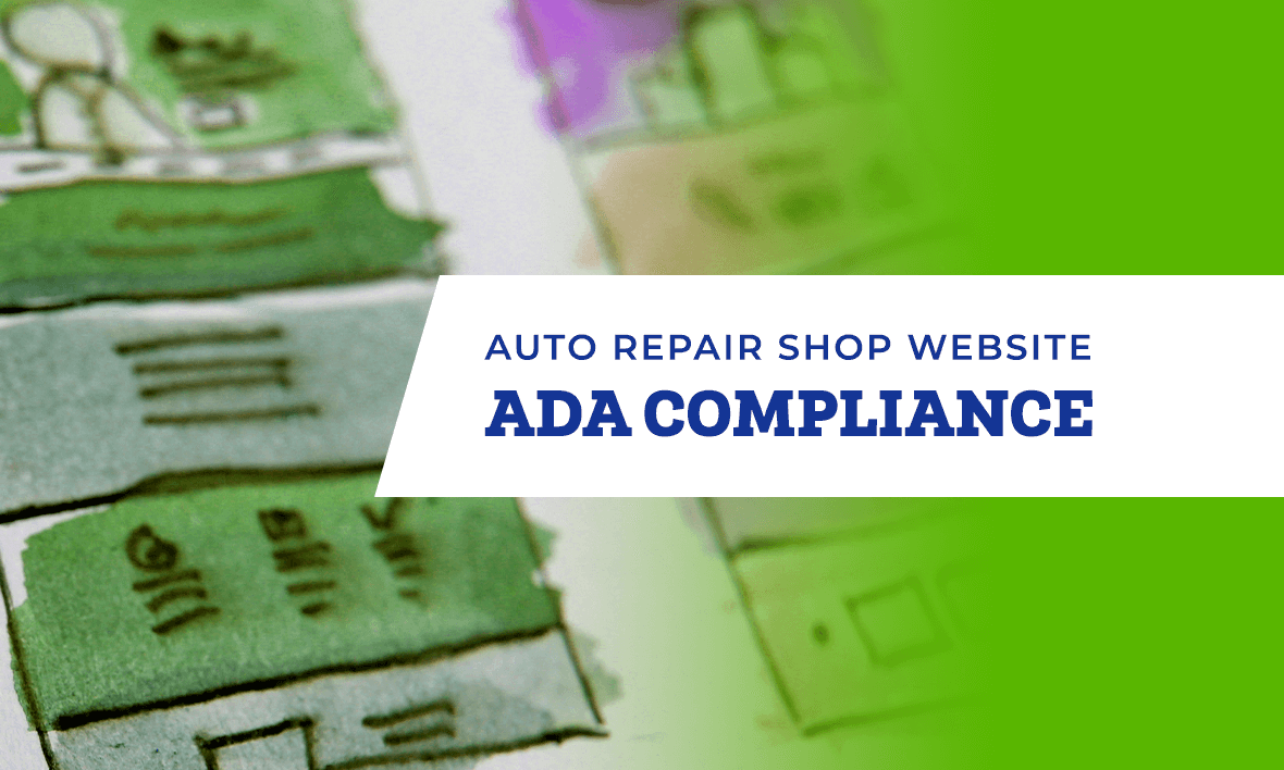 Auto Repair Shop Website ADA Compliance